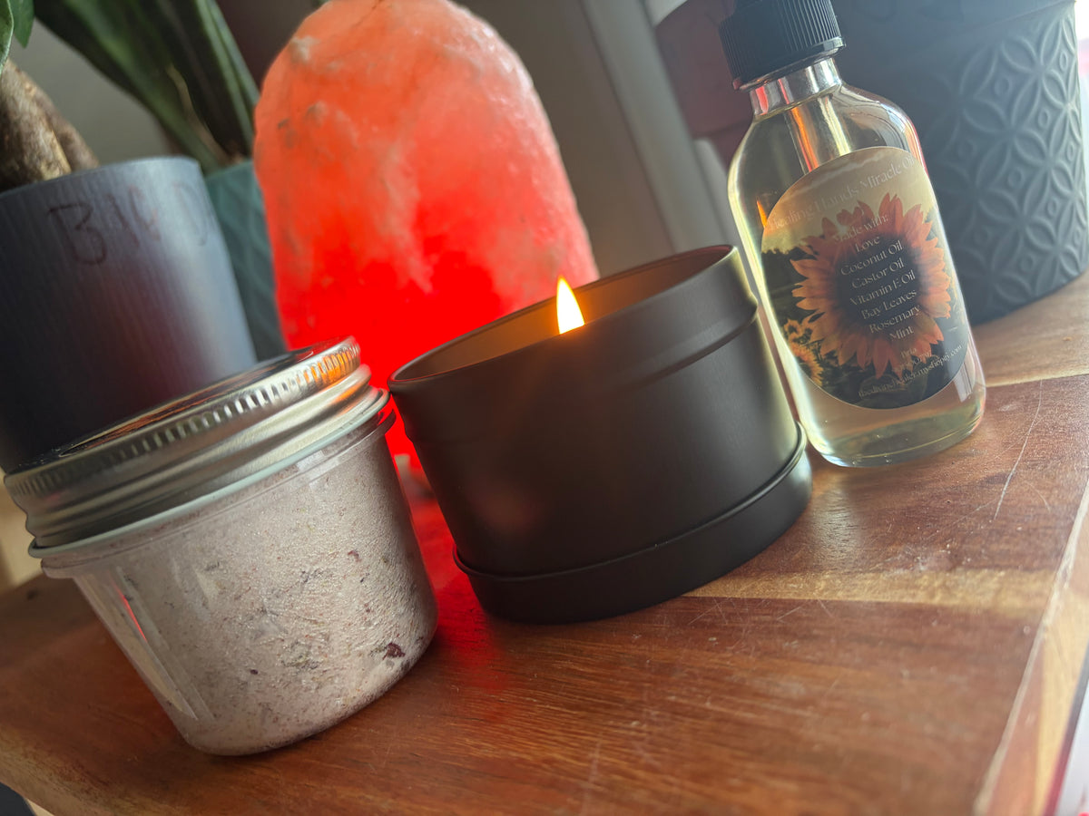 Divine Bath Bundle— With Flame